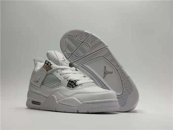 Men's Hot Sale Running weapon Air Jordan 4 White Shoes 094 Men's Hot Sale Running weapon Air Jordan 4 White Shoes 094